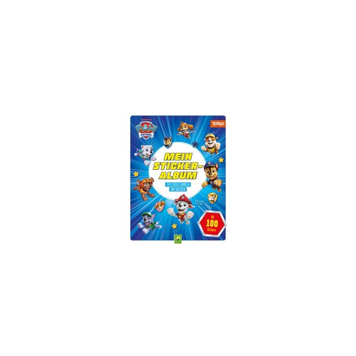 PAW Patrol Mein Stickeralbum mit 100 Stickern - Taschenbuch