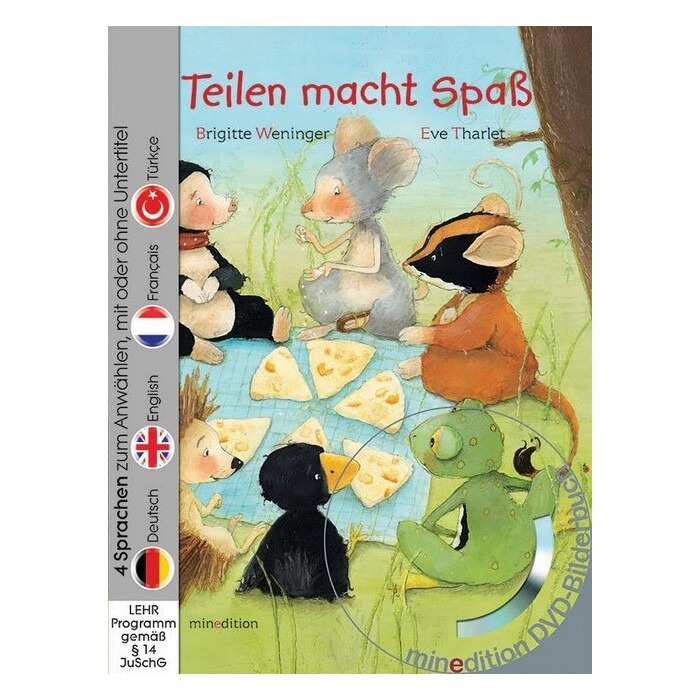 Brigitte Weninger: Teilen macht Spaß, m. 1 Audio-DVD