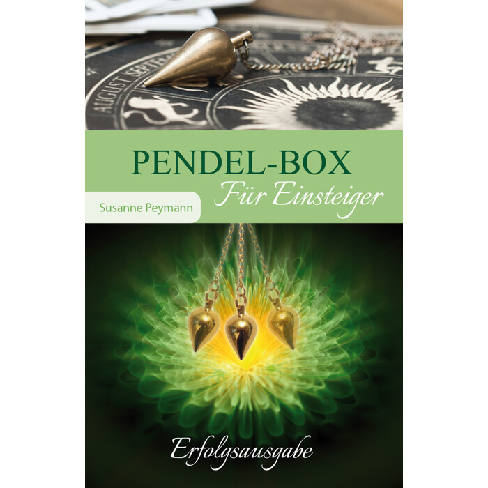 Susanne Peymann: Pendel-Box. Für Einsteiger, Set mit Buch und Messingpendel - Taschenbuch