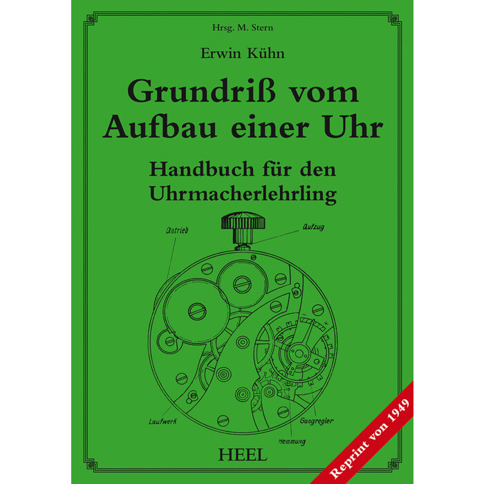 Grundriß vom Aufbau einer Uhr - gebunden