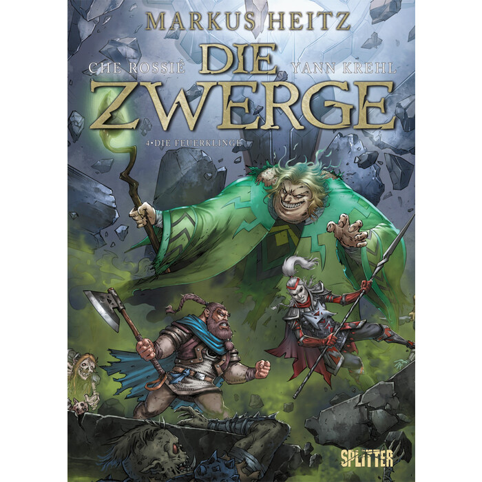 Yann Krehl: Die Zwerge. Band 4 - gebunden