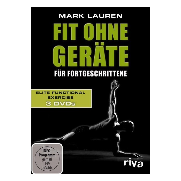 Mark Lauren: Fit ohne Geräte für Fortgeschrittene, 3 DVDs - DVD