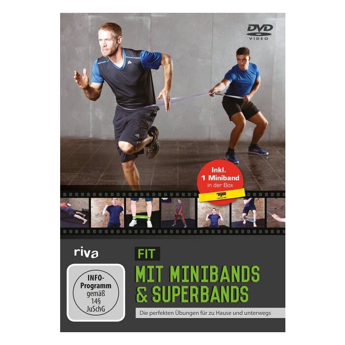 Fit mit Minibands & Superbands, DVD + Miniband - DVD