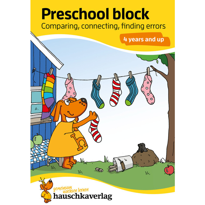 Kindergarten Activity Book from age 4 years - Line Tracing, connect-the-dots, spot the difference - for kids, boy and girl - Taschenbuch