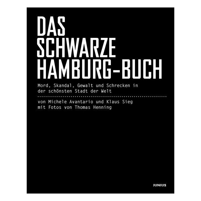 Klaus Sieg: Das schwarze Hamburg-Buch - gebunden