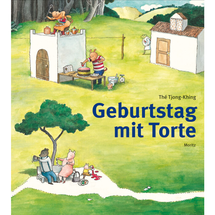 Thé Tjong-Khing: Geburtstag mit Torte - gebunden