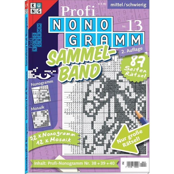 Conceptis Puzzles: Profi-Nonogramm Sammelband Nr. 13 - Taschenbuch