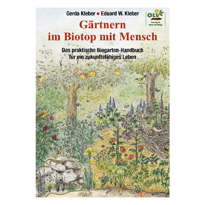 Gerda Kleber: Gärtnern im Biotop mit Mensch - gebunden
