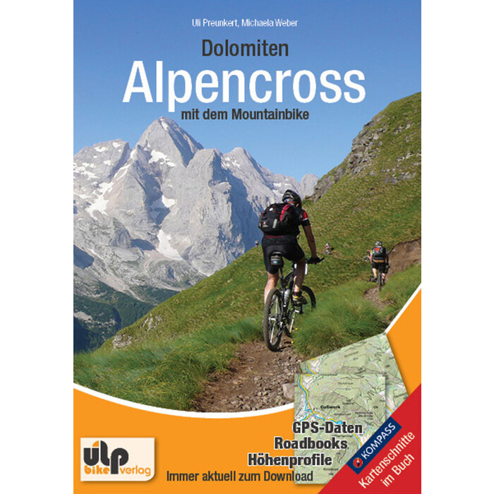 Michaela Weber: Dolomiten: Alpencross mit dem Mountainbike - Taschenbuch