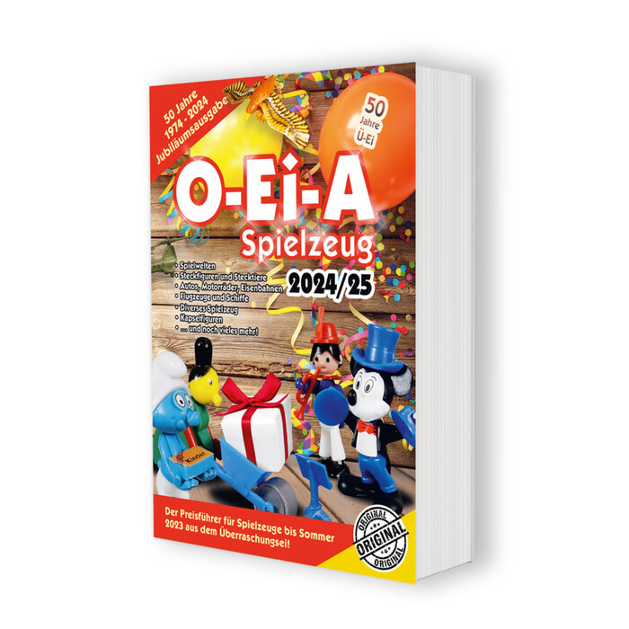 André Feiler: O-Ei-A Spielzeug 2024/25 - Der Preisführer für Spielzeuge aus dem Überraschungsei. - Taschenbuch