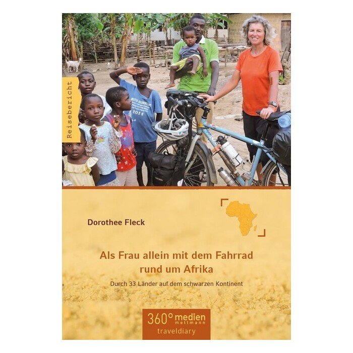 Dorothee Fleck: Als Frau allein mit dem Fahrrad rund um Afrika - Taschenbuch