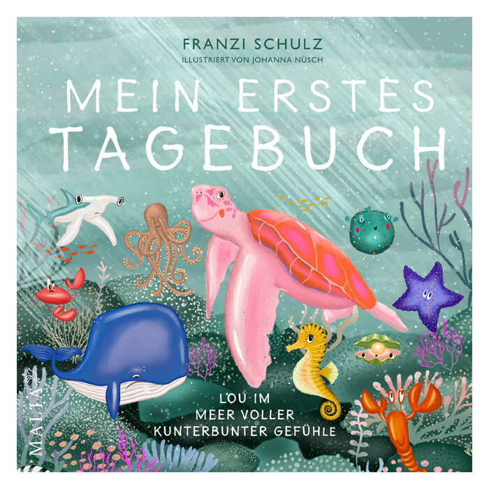 Franziska Schulz: Mein erstes Tagebuch - Lou im Meer voller kunterbunter Gefühle - Taschenbuch