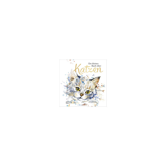 Ein kleines Buch über Katzen - gebunden