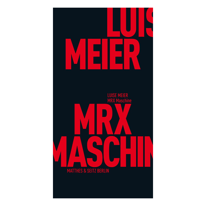 Luise Meier: MRX Maschine - Taschenbuch