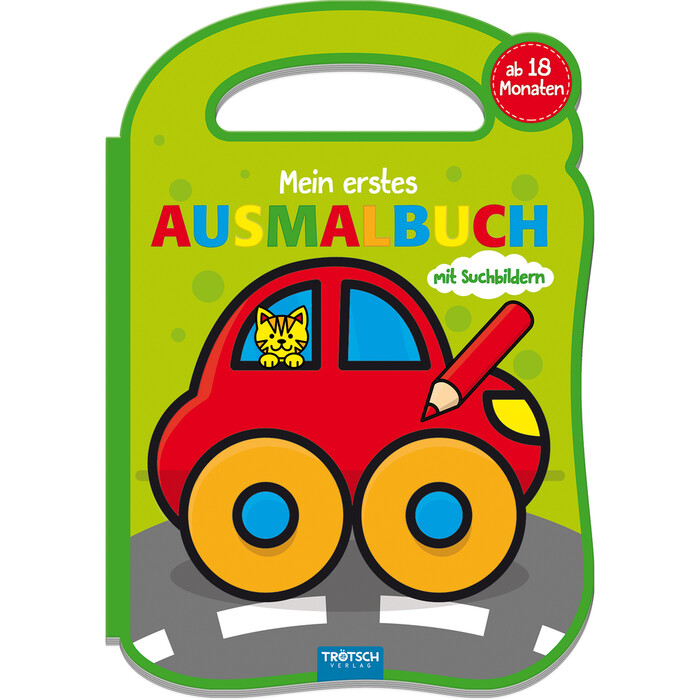 Mein erstes Ausmalbuch Spielzeug - Taschenbuch