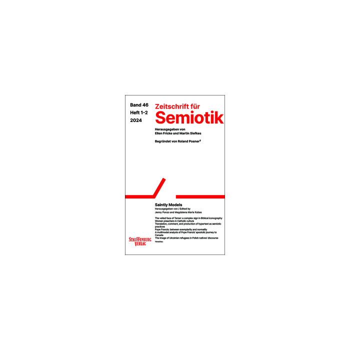 Steiner Franz Verlag Zeitschrift Für Semiotik Band 46 Heft 1-2. Saintly Models - Image 3