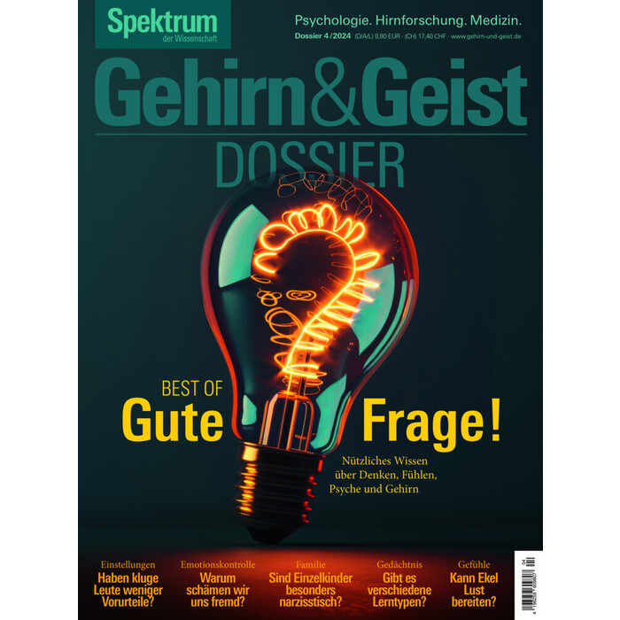 Spektrum der Wissenschaft: Gehirn&Geist Dossier 4/2024 - Best of Gute Frage!