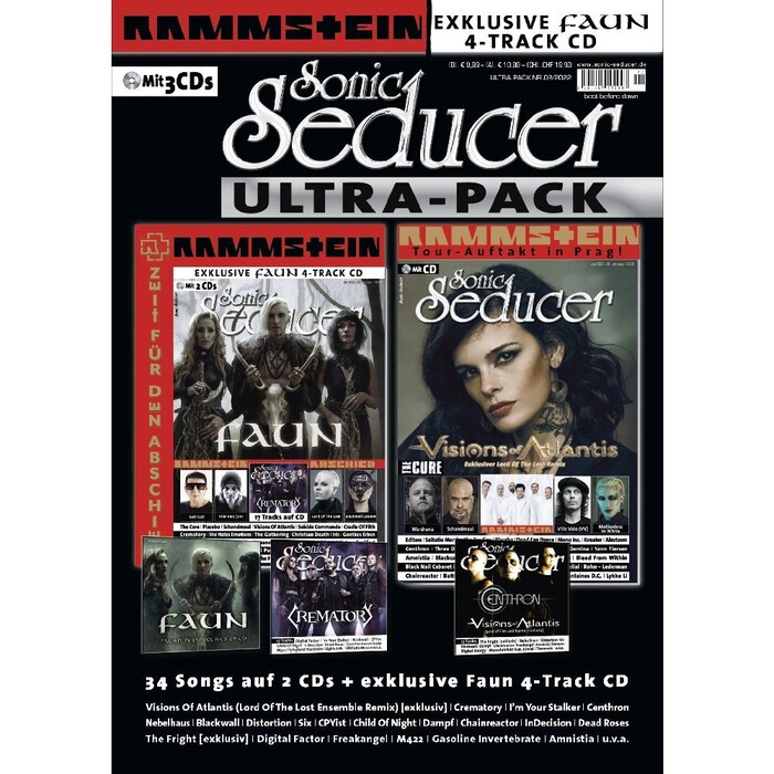 Sonic Seducer Ultra-Pack 02/2022, m. 3 Audio-CDs - Taschenbuch