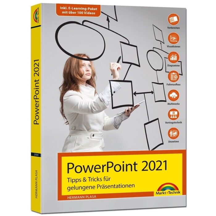 Hermann Plasa: PowerPoint 2021 Tipps und Tricks für gelungene Präsentationen und Vorträge. Komplett in Farbe - Taschenbuch