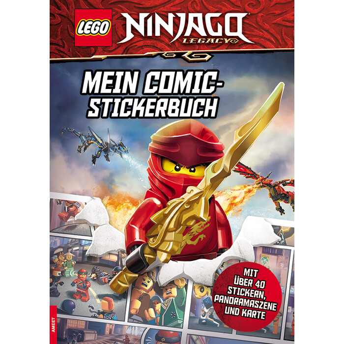 LEGO® NINJAGO® – Mein Comic-Stickerbuch