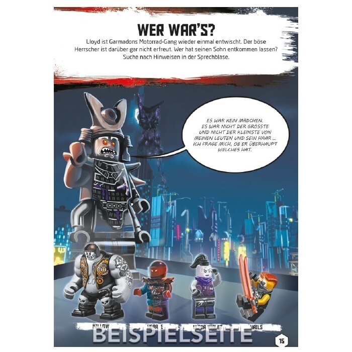 LEGO® NINJAGO® – Mein Maxi Mal- und Rätselblock