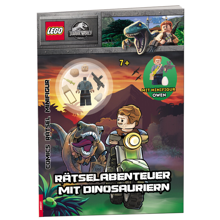 LEGO® Jurassic World™ – Rätselabenteuer mit Dinosauriern - Taschenbuch