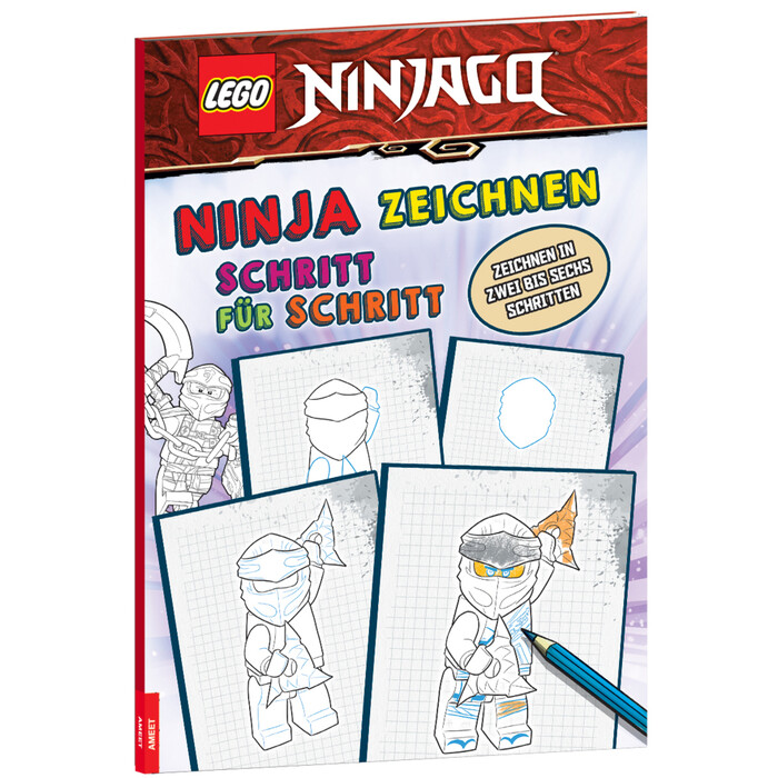 LEGO® NINJAGO® – Ninja zeichnen Schritt für Schritt