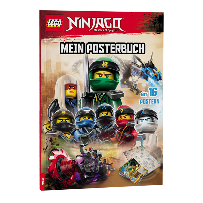 LEGO® NINJAGO® – Mein Posterbuch