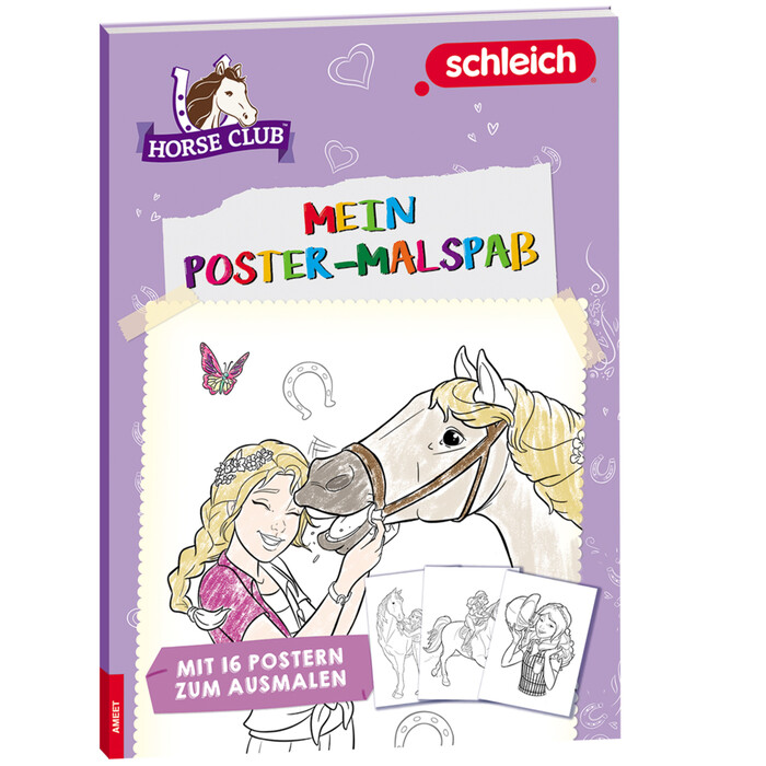 Schleich® Horse Club™ – Mein Poster-Malspaß