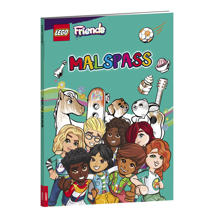 LEGO® Friends® - Malspass - Taschenbuch