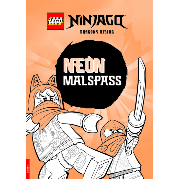 LEGO® NINJAGO® – Neon-Malspass - Taschenbuch