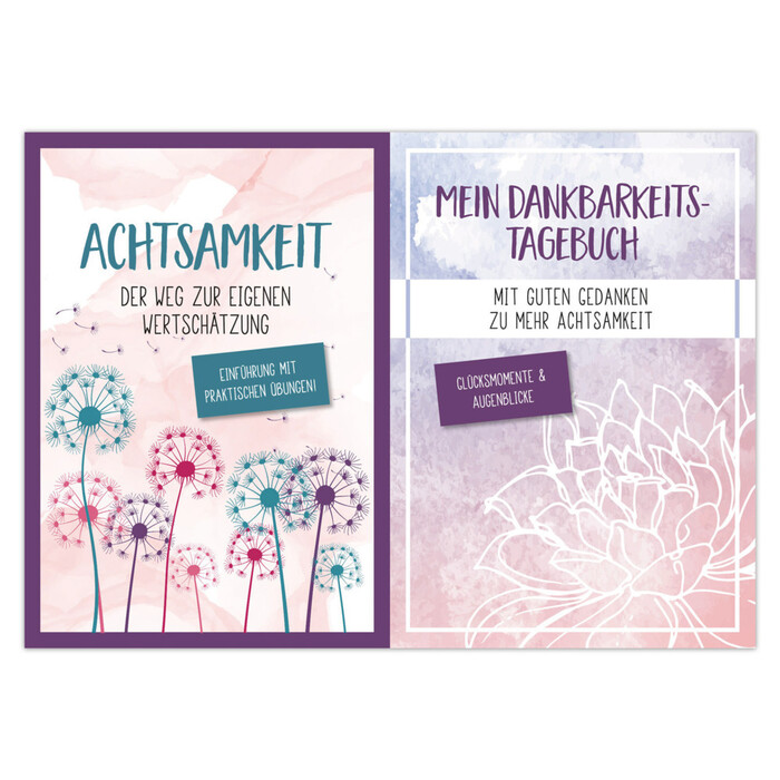Jutta Vogt-Tegen: Achtsamkeit Der Weg zur eigenen Wertschätzung + Mein Dankbarkeits-Tagebuch - Taschenbuch