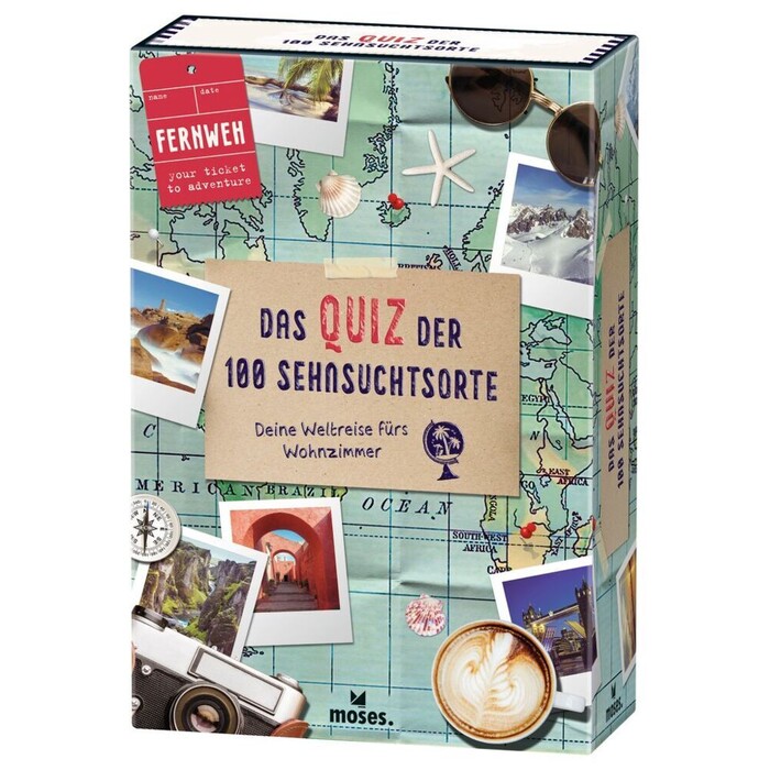 Georg Schumacher: Fernweh - Das Quiz der Sehnsuchtsorte - Brettspiel