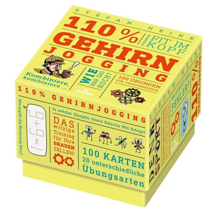 Stefan Heine: 110% Gehirnjogging - Brettspiel