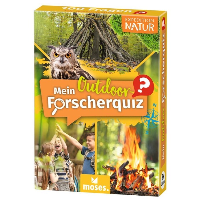 Annett Stütze: Mein Outdoor Forscherquiz - Brettspiel