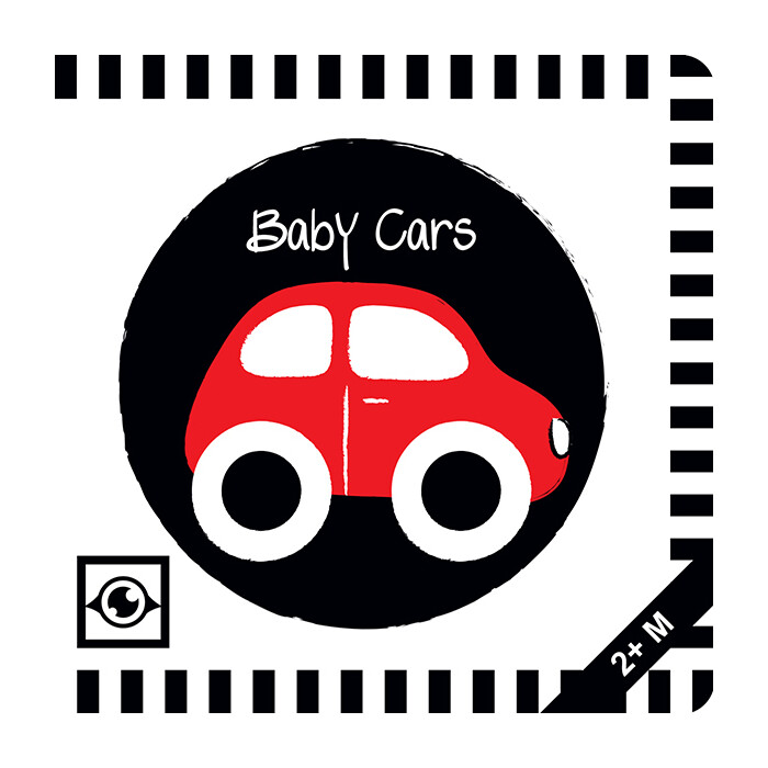 Agnieszka Sawczyn: Baby Cars: Kontrastbuch für Babys mit Öffnungen · kontrastreiche Bilder angepasst an Babyaugen · Schwarz Weiß Rot Buch für...