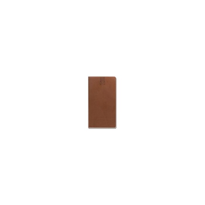 Adressbuch Soft Touch Slim Braun - Image 3