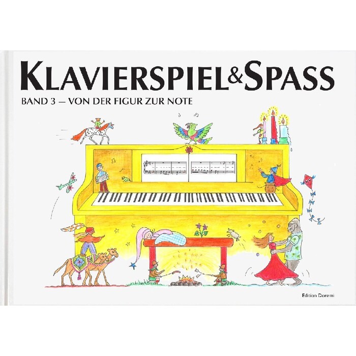 Klavierspiel & Spass - von der Figur zur Note - gebunden