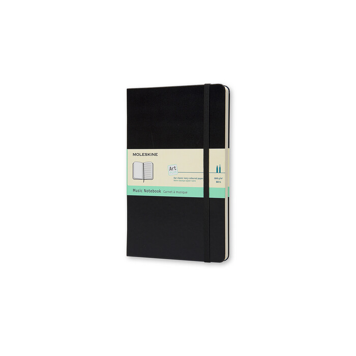 Moleskine Noten-Notizbuch (Pentagram Notebook) Large Size - gebunden