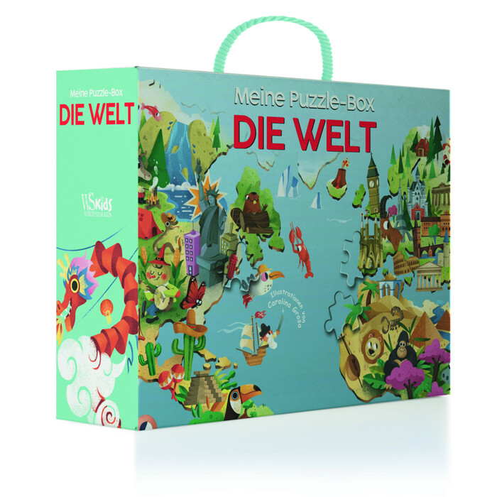 Die Welt. Meine Erste Puzzle Box