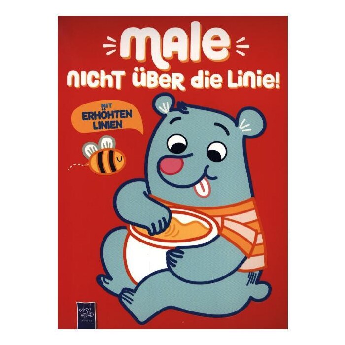 Male nicht über die Linie - Rot - Taschenbuch